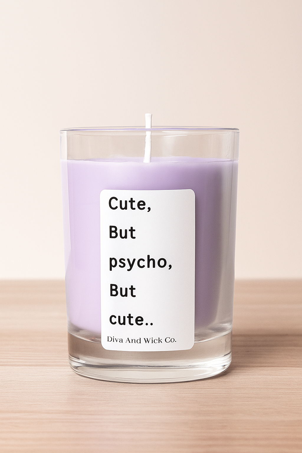 Quote Scented Candle