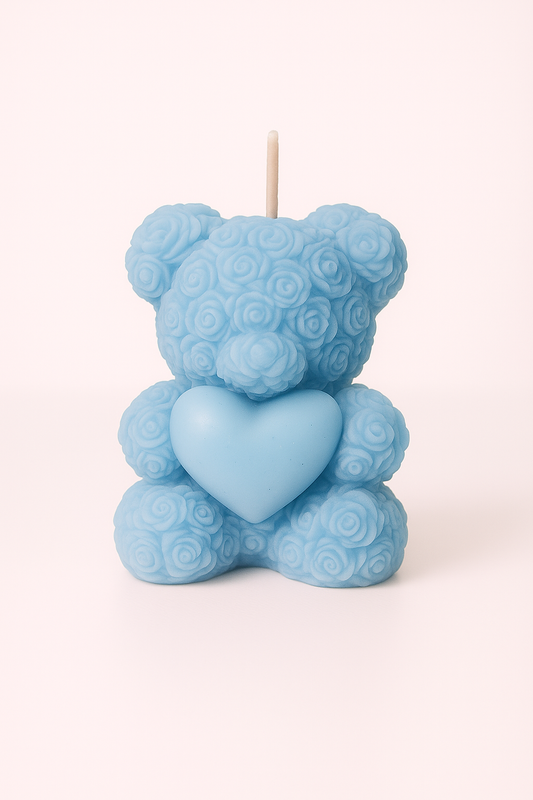 Teddy Bear Candle- Pack of Two