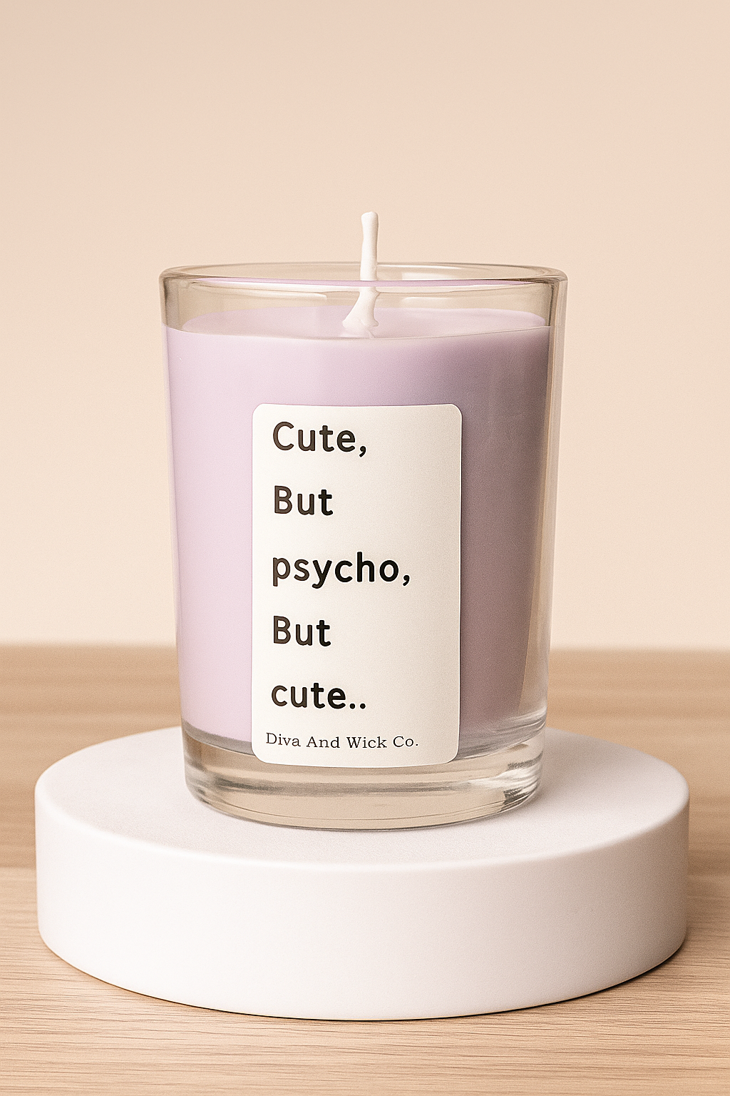 Quote Scented Candle