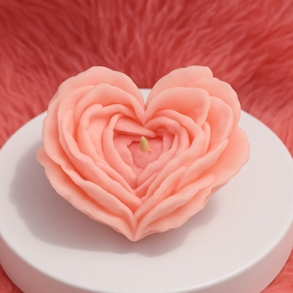 Haert Peony Rose Candle